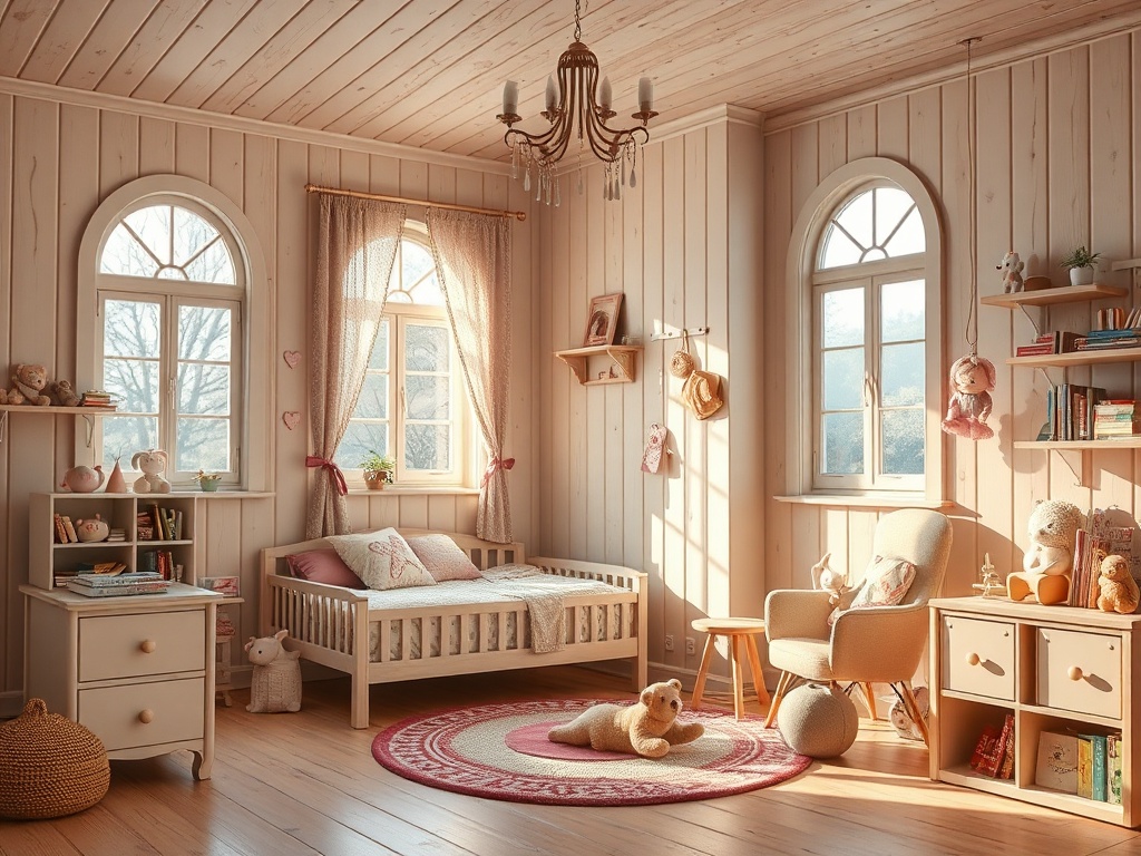 АСТОРИЯ ХОУМ | Детская комната в деревянном доме: особенности